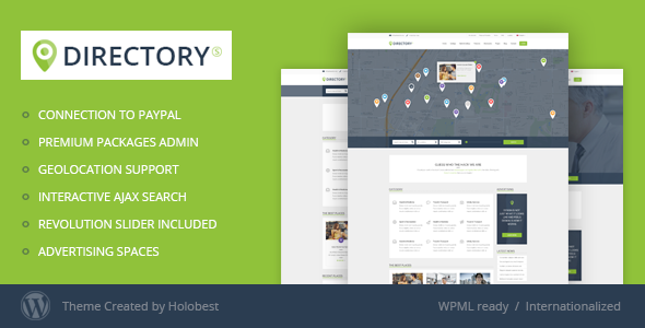 Download DirectoryS v1.2.1 – Listing WordPress Theme