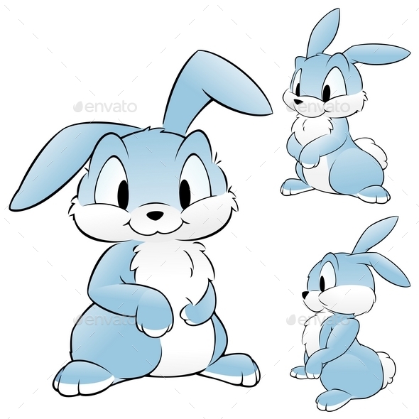 GraphicRiver Cartoon Rabbit Bunny 10110566 GraphicRiver Cartoon Rabbit Bunny 10110566