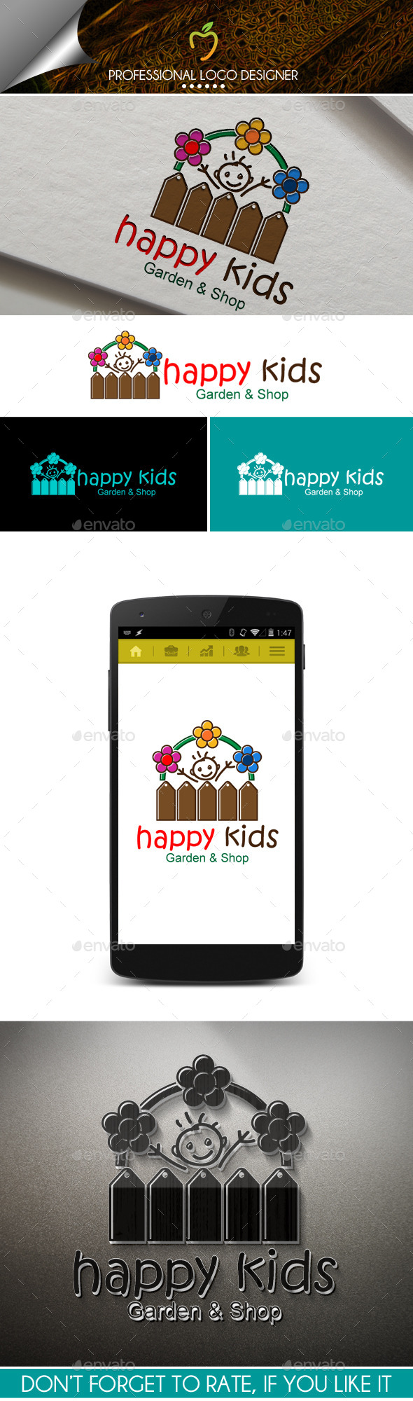 Happy Kids Logo (Objects)