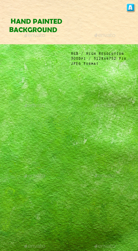 Hand Painted Background 0043 Hand Painted Background 0043