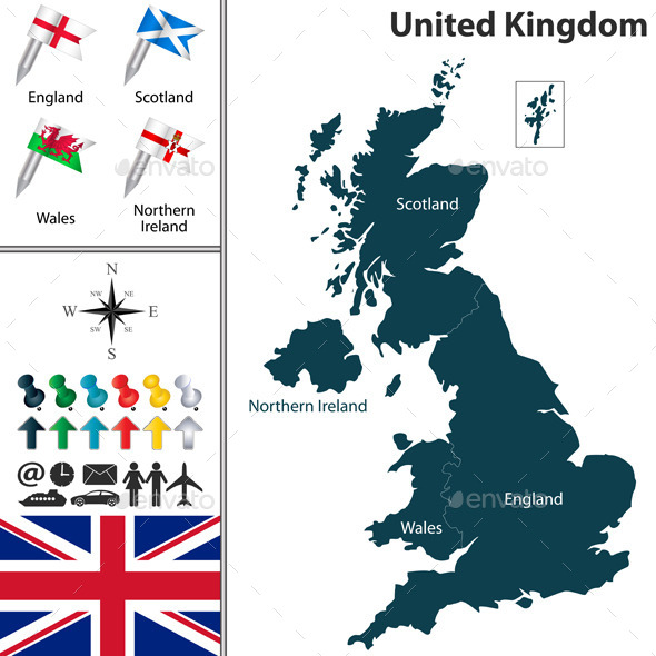 GraphicRiver Map of United Kingdom 10112567 GraphicRiver Map of United Kingdom 10112567