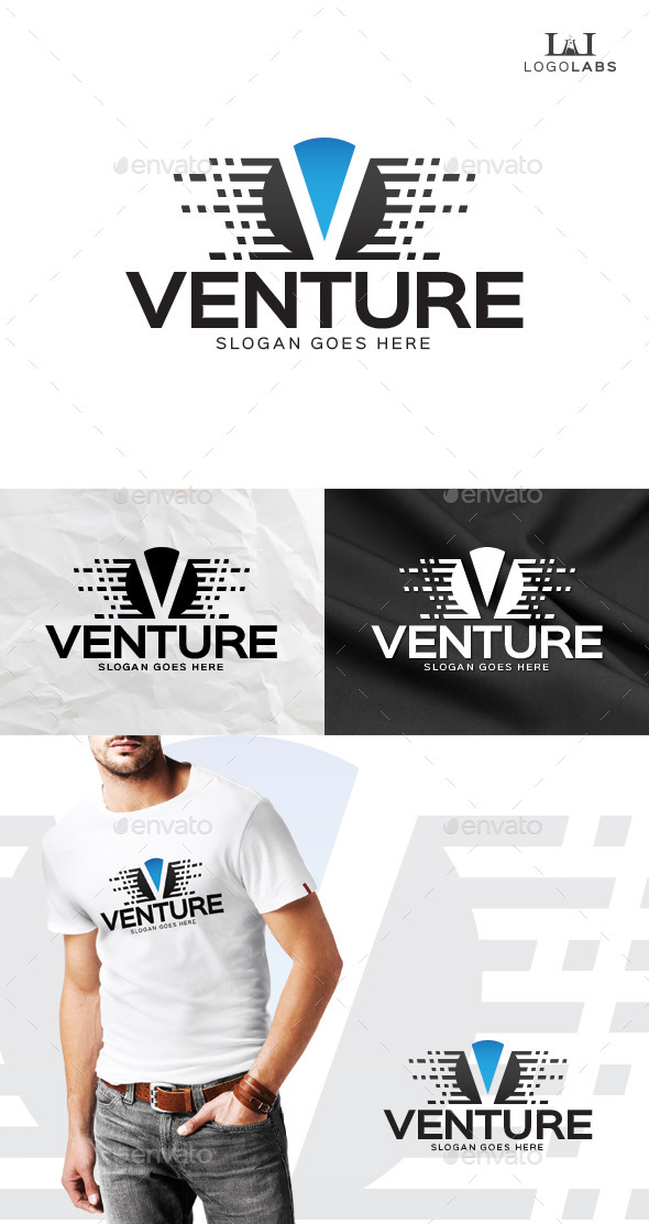 GraphicRiver Letter V Logo 10113105 GraphicRiver Letter V Logo 10113105