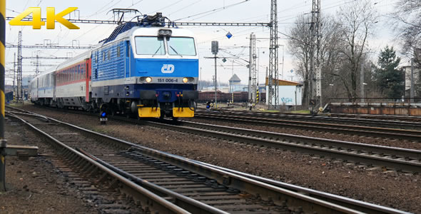 VideoHive Passenger Train 10113108 VideoHive Passenger Train 10113108