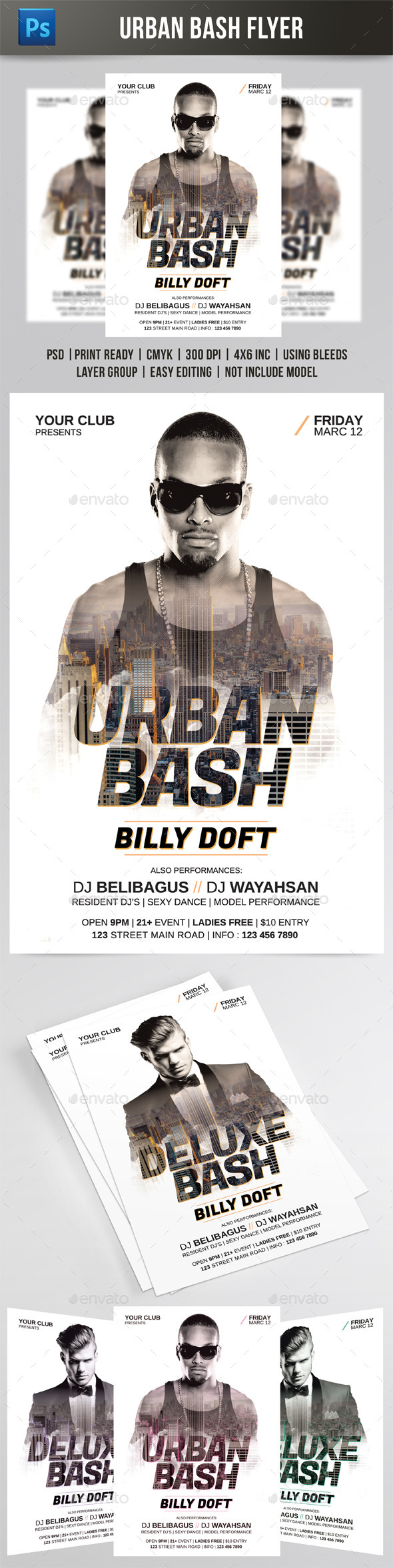 GraphicRiver Urban Bash Flyer 10113431 GraphicRiver Urban Bash Flyer 10113431