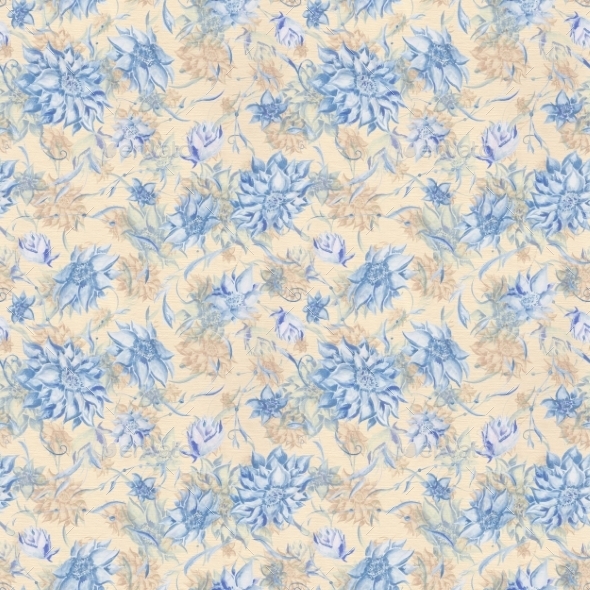 GraphicRiver Vintage Watercolor Pattern 10116669 GraphicRiver Vintage Watercolor Pattern 10116669