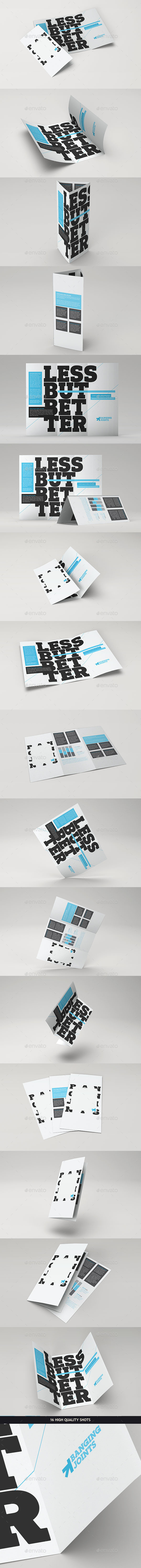 GraphicRiver Trifold Brochure Mock-Up Pack 10116678 GraphicRiver Trifold Brochure Mock-Up Pack 10116678