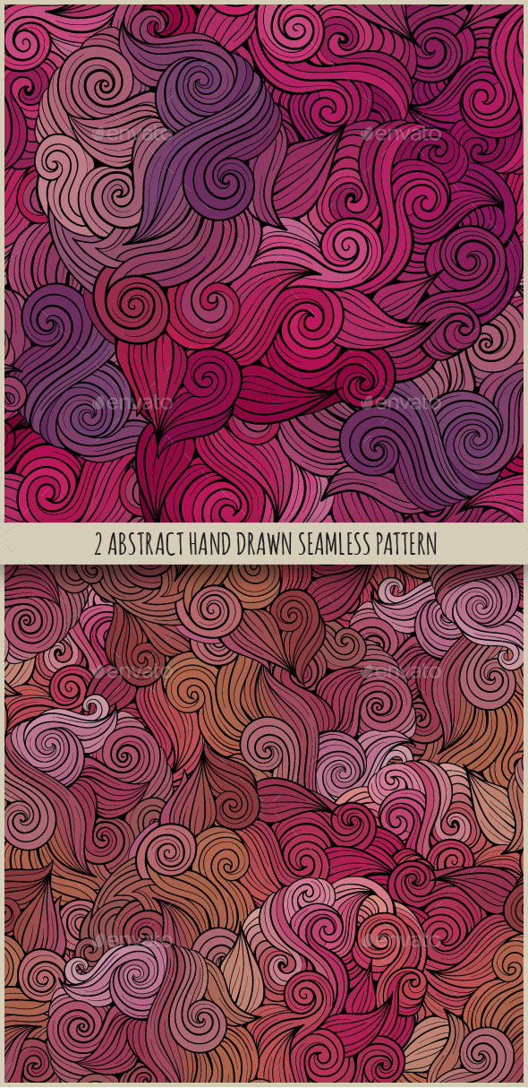 GraphicRiver 2 Curls Seamless Patterns 10117028 GraphicRiver 2 Curls Seamless Patterns 10117028