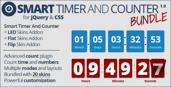 CodeCanyon Smart Timer and Counter Bundle 10117411 CodeCanyon Smart Timer and Counter Bundle 10117411