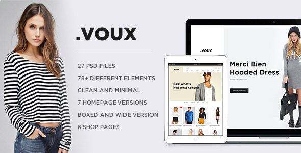 .VOUX E-commerce PSD