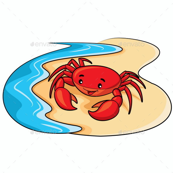 GraphicRiver Crab Cartoon 10117876 GraphicRiver Crab Cartoon 10117876
