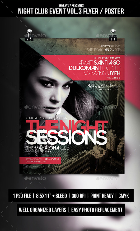 GraphicRiver Night Club Event Flyer Poster Vol.3 10117951 GraphicRiver Night Club Event Flyer Poster Vol.3 10117951