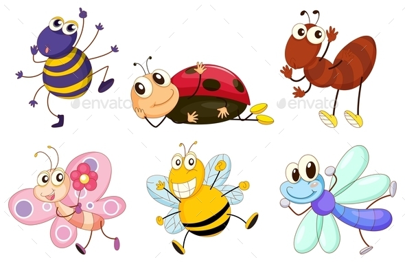 GraphicRiver Different Bugs and Insects 10117991 GraphicRiver Different Bugs and Insects 10117991