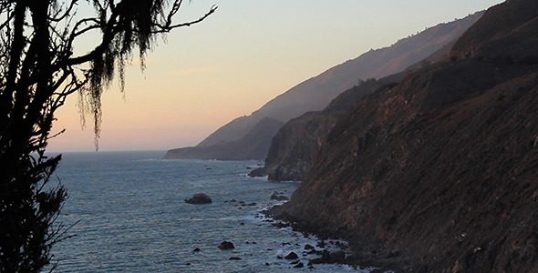VideoHive Spanish Moss Sways over California Coast 10118357 VideoHive Spanish Moss Sways over California Coast 10118357