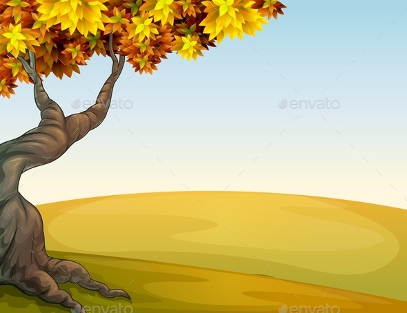GraphicRiver Tree Landscape 10118511 GraphicRiver Tree Landscape 10118511