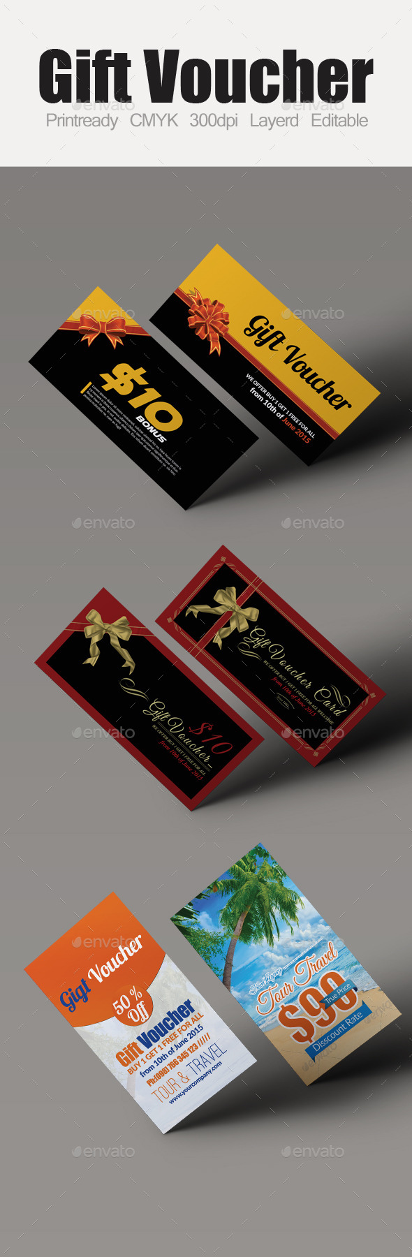 GraphicRiver Multi Use Business Gift Voucher Bundle 10118846 GraphicRiver Multi Use Business Gift Voucher Bundle 10118846