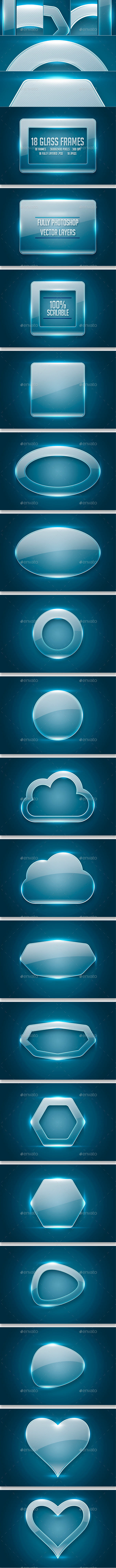 GraphicRiver Glass Frames 10119291 GraphicRiver Glass Frames 10119291