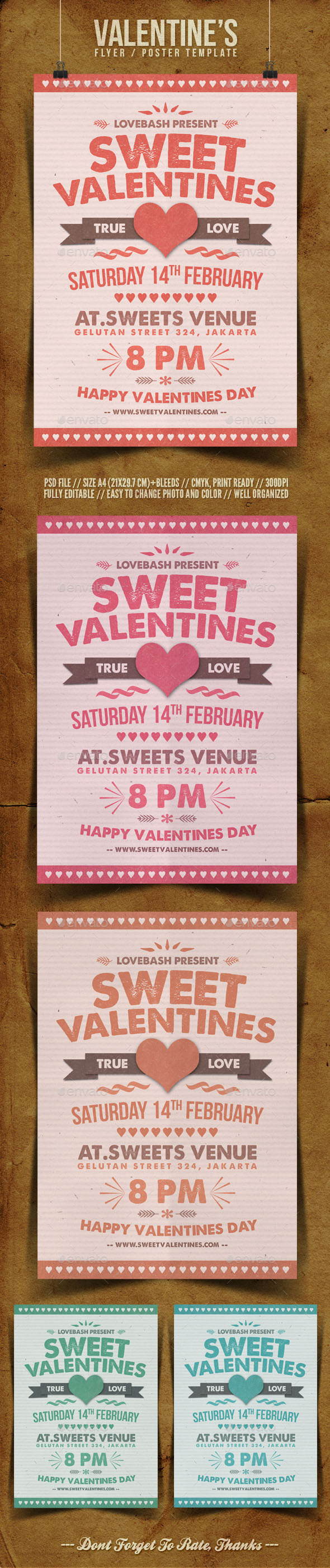 GraphicRiver Valentine s Day Flyer Template 10119347 GraphicRiver Valentine s Day Flyer Template 10119347
