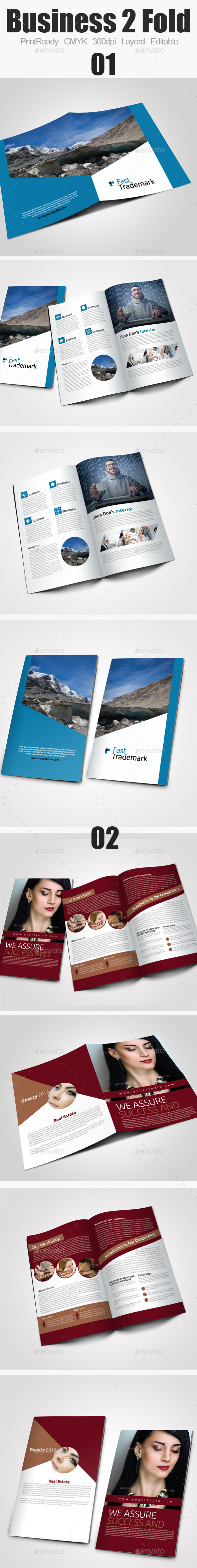 GraphicRiver Bi Fold Business Brochure Bundle 10120494 GraphicRiver Bi Fold Business Brochure Bundle 10120494