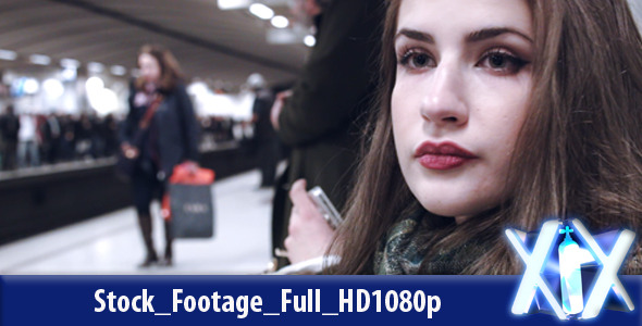 VideoHive Woman In The Subway Station 10121609 VideoHive Woman In The Subway Station 10121609