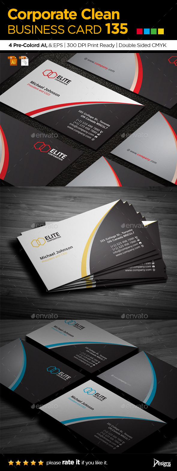 GraphicRiver Business Card 135 10122131 GraphicRiver Business Card 135 10122131
