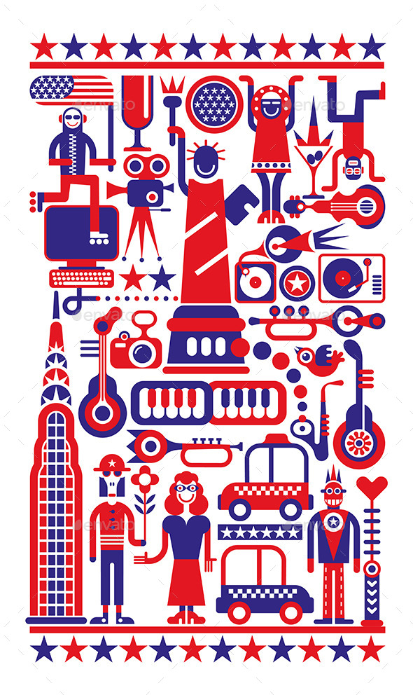 GraphicRiver New York City 10122847 GraphicRiver New York City 10122847