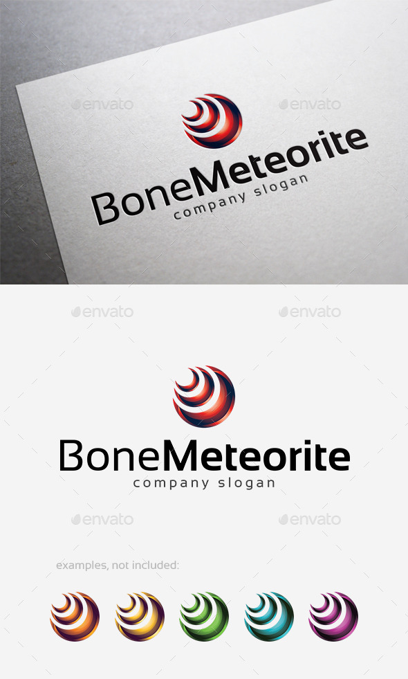GraphicRiver Bone Meteorite Logo 10124697 GraphicRiver Bone Meteorite Logo 10124697
