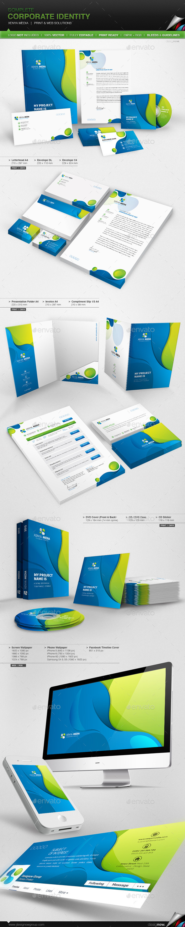 GraphicRiver Corporate Identity Xenya Media 10100159 GraphicRiver Corporate Identity Xenya Media 10100159