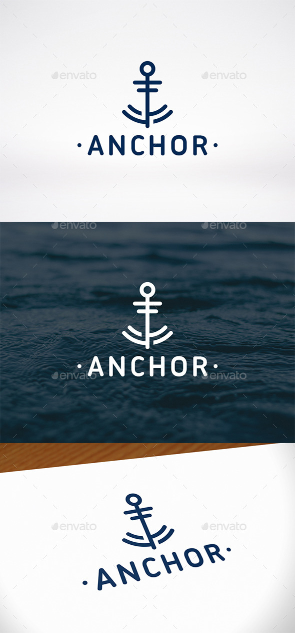 GraphicRiver Anchor Mark Logo Template 10126250 GraphicRiver Anchor Mark Logo Template 10126250