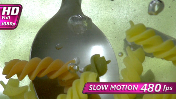 VideoHive Pasta in Boiling Water 10128011 VideoHive Pasta in Boiling Water 10128011