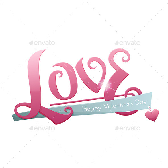 GraphicRiver Large Inscription Love 10130225 GraphicRiver Large Inscription Love 10130225