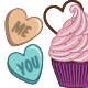 Sweet Love Set Sweet Love Set - GraphicRiver Item for Sale