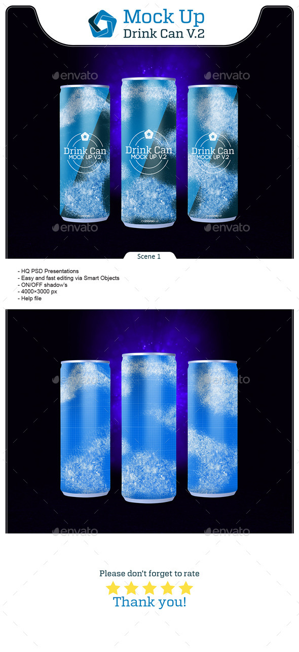 GraphicRiver Drink Can V.2 10130797 GraphicRiver Drink Can V.2 10130797