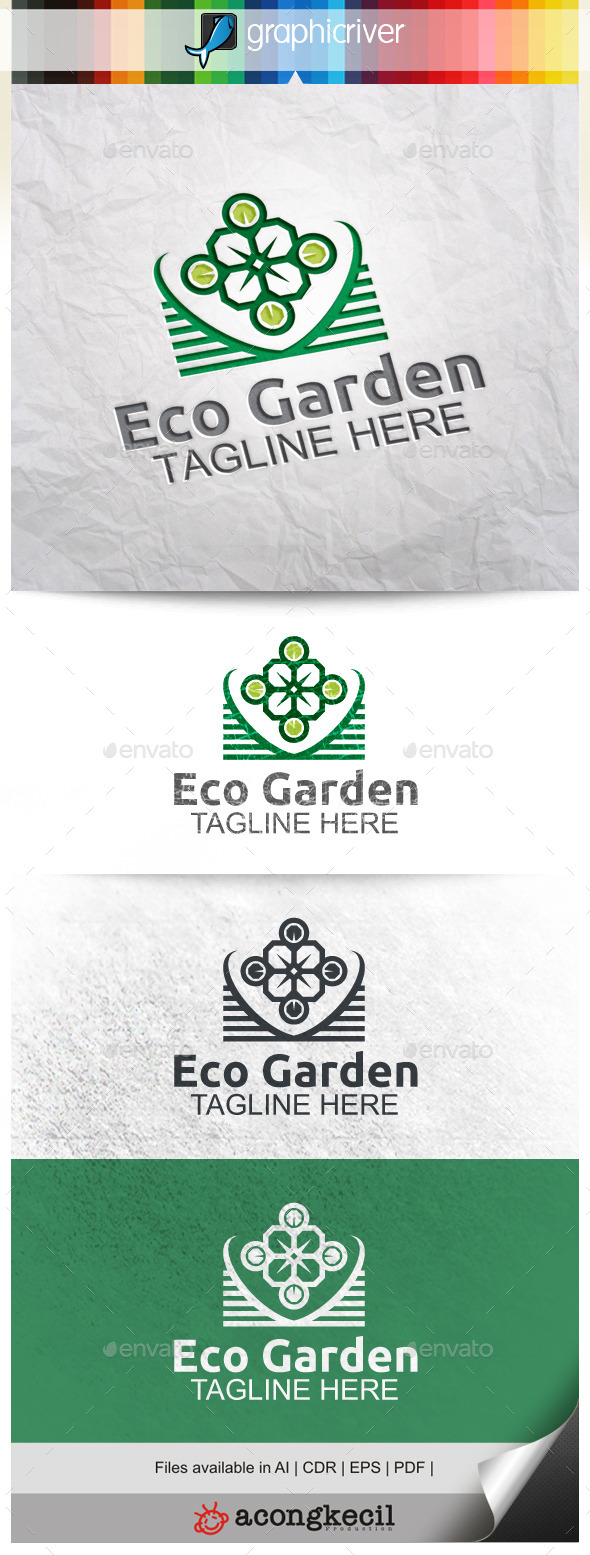 GraphicRiver Eco Garden V.2 10131979 GraphicRiver Eco Garden V.2 10131979