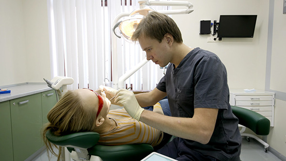 VideoHive Starting Of Dental Examination In Clinic 10133476 VideoHive Starting Of Dental Examination In Clinic 10133476