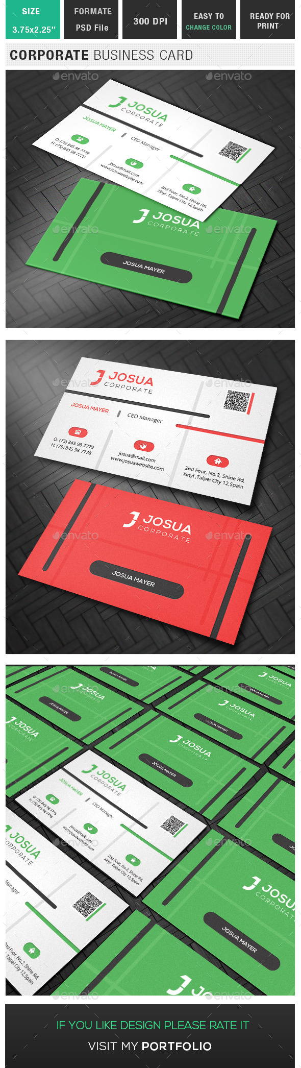GraphicRiver Corporate Business Card 10133479 GraphicRiver Corporate Business Card 10133479