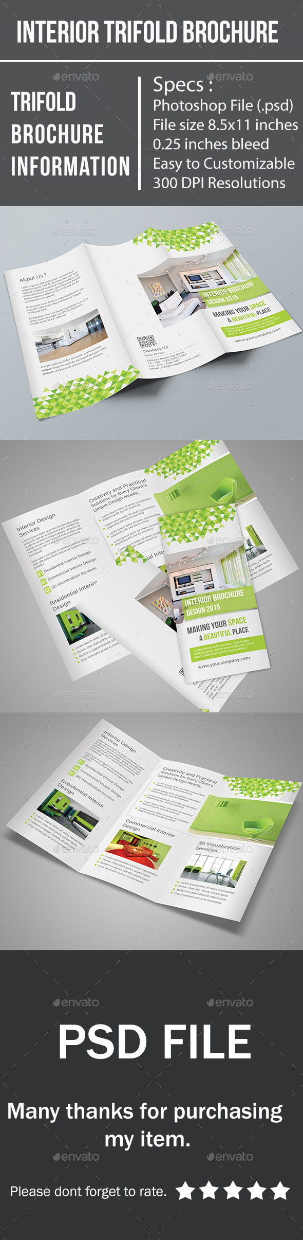 GraphicRiver Interior Trifold Brochure 10133576 GraphicRiver Interior Trifold Brochure 10133576