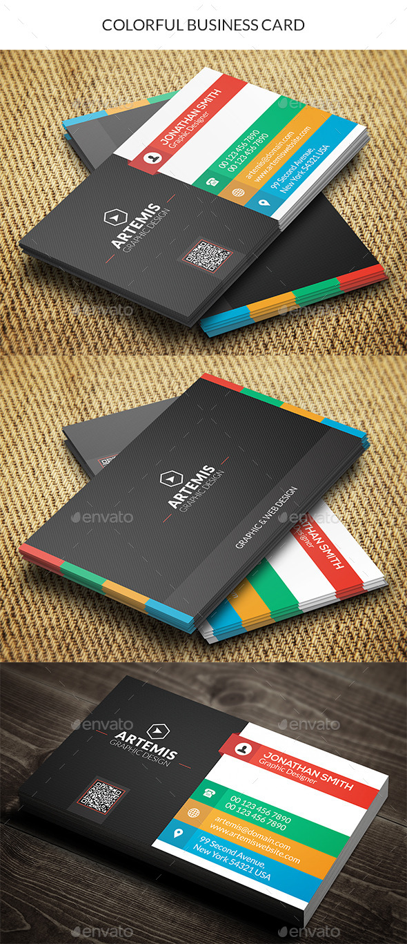 GraphicRiver Colorful Business Card 10135176 GraphicRiver Colorful Business Card 10135176