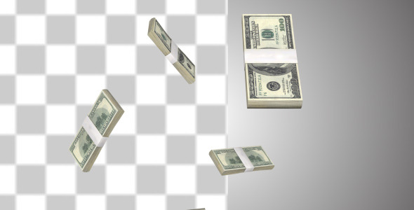 VideoHive Money Stack Of Dollars 10094786 VideoHive Money Stack Of Dollars 10094786