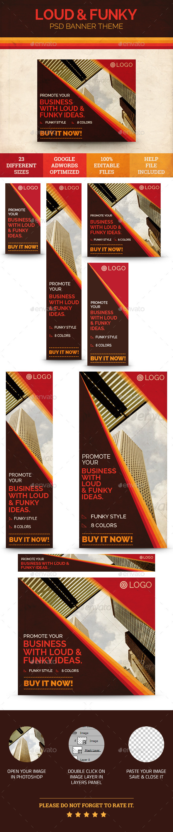 GraphicRiver Loud Funky Advertising 10135283 GraphicRiver Loud Funky Advertising 10135283