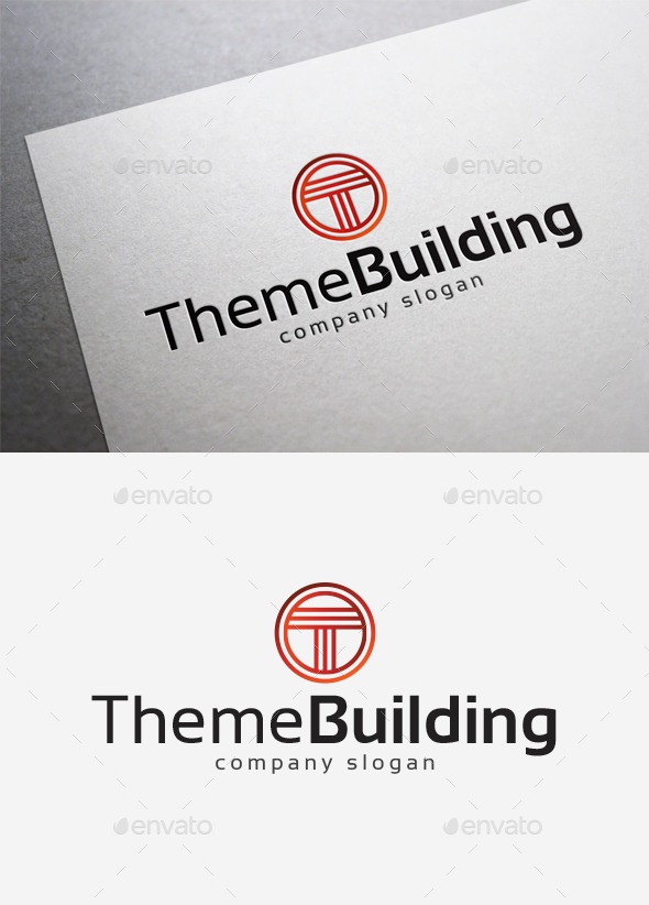 GraphicRiver Theme Building Logo 10140032 GraphicRiver Theme Building Logo 10140032
