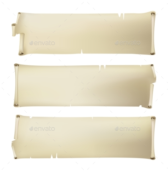 GraphicRiver Set of Old Paper Banners 10140096 GraphicRiver Set of Old Paper Banners 10140096