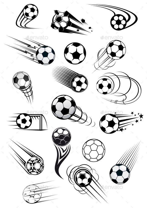 GraphicRiver Football or Soccer Ball Symbols 10140179 GraphicRiver Football or Soccer Ball Symbols 10140179