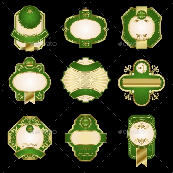 Golden Luxury Labels Golden Luxury Labels