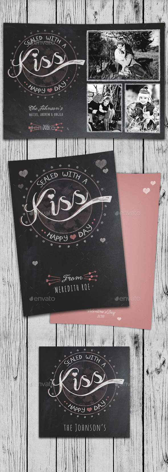 GraphicRiver Valentine s Day Holiday Cards 10105551 GraphicRiver Valentine s Day Holiday Cards 10105551
