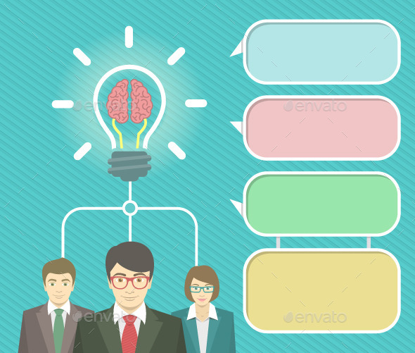 Business Idea Infographics Elements Business Idea Infographics Elements