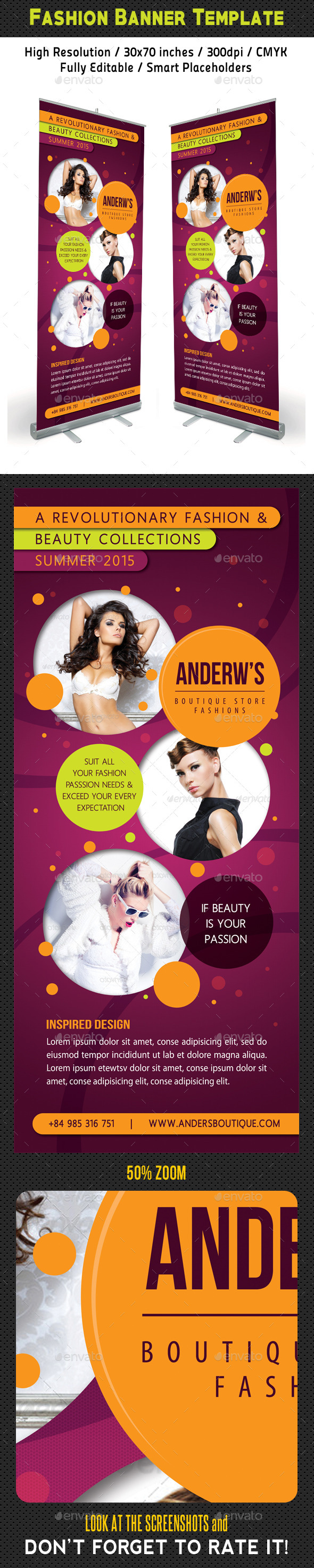Fashion Multipurpose Banner Template 50 Fashion Multipurpose Banner Template 50