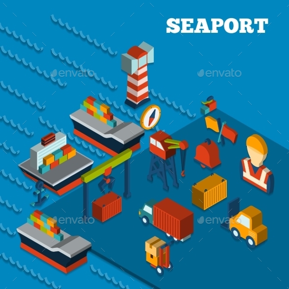 Seaport Isometric Set (Business)