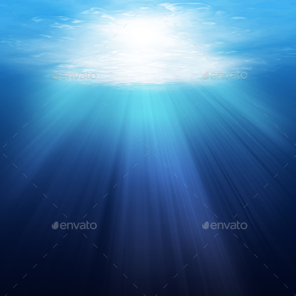 Underwater scene background