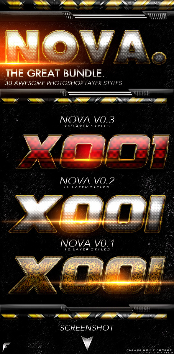 GraphicRiver Nova Layer Styles The Great Bundle 10143396 GraphicRiver Nova Layer Styles The Great Bundle 10143396