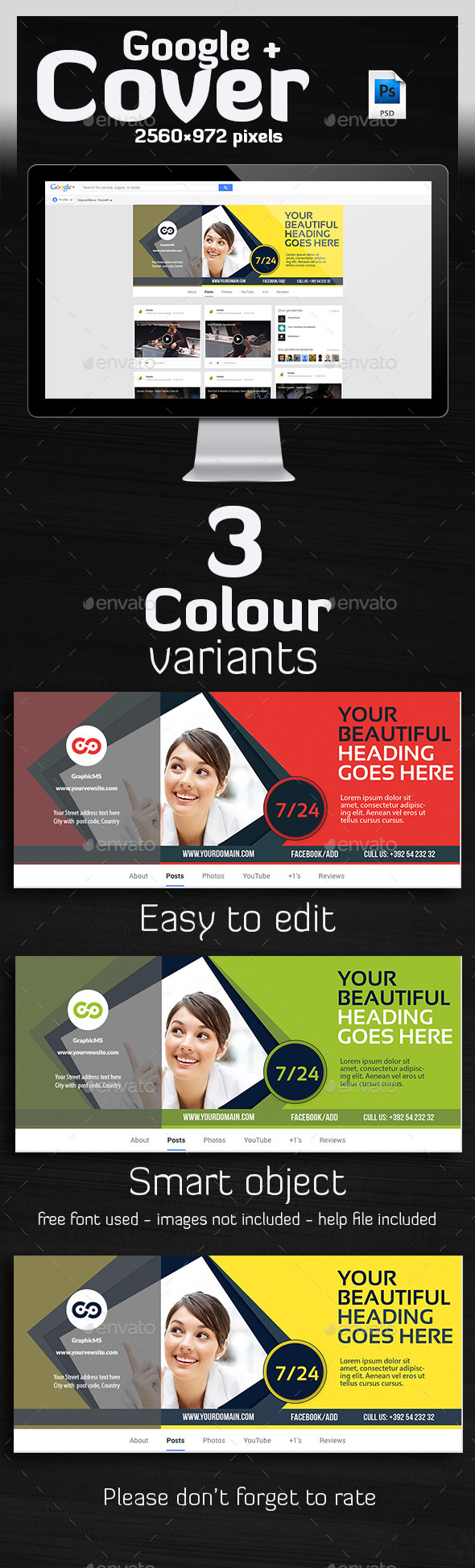 GraphicRiver Multipurpose Google Plus Cover 10144421 GraphicRiver Multipurpose Google Plus Cover 10144421